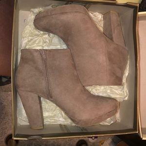 New Lauren Conrad high heel ankle boots